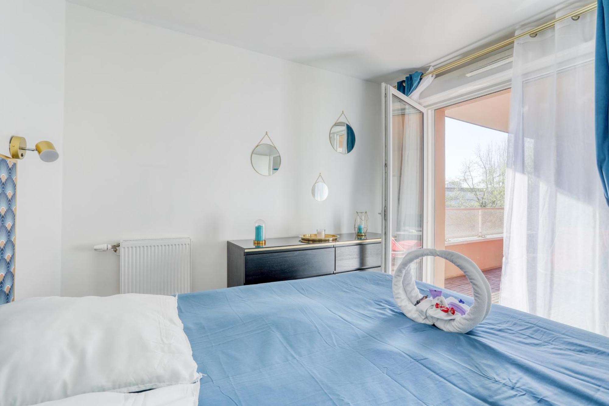 "Le Serenity ", Appartement Spacieux ,Balcon, Parking Prive Gratuit, Netflix, Proche Cdg Et Stade De France Stains Ngoại thất bức ảnh